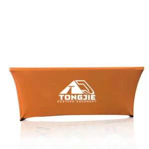 Adaptable Elastic Tablecloths Luxury Bulk Tension Fabric Table Cover for Activity - Shanghai Tongjie Printing Production Co., Ltd. - China