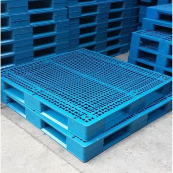Plastic Warehouse Pallets Heavy Duty Stackable Reusable Pallets for Industrial Storage - senesie mfg llc - United States