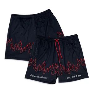 Cheap Wholesale Casual Basketball Shorts Custom Drawstring Mens Mesh Shorts - Guangzhou Healong Sportswear Co., Ltd. - China