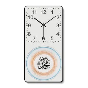 Customizable Modern Home Wall Clock, Islamic Crystal Porcelain Still Life Clock Painting - Unique Artwork Type - Zhejiang Pangoo Cultural & Art Co., Ltd. - China