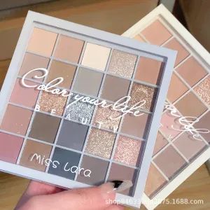 25 Color Eyeshadow Pearl Matte Makeup Multi-Color Eyeshadow Plate - Good Seller Co., Ltd. - China