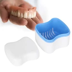 High Quality Portable Plastic Retainer Box Orthodontic Cleaning Denture Box for Dental Personal Care - Foshan SCS Medical Instrument Co., Ltd. - China