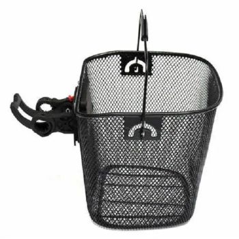 Fashion Rear Aluminum Alloy Bicycle Basket with Fittings of Bicycle Parts - Juyun Wire Mesh Products Co., Ltd. - China