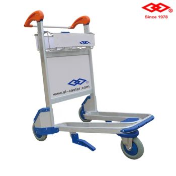 Airport Popular Land-Side Luggage Trolley Service Life 20 HS Code 87168000 Model NO. GS12-250 Authentication SGS Origin Hubei, - Hubei Space Double Rhombus Logistics Technology Co., Ltd. - China