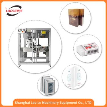 Ll-3300A Hopper Model Film Automatic Cellophane Wrapping Machine - Shanghai Lao Le Machinery Equipment Co., Ltd. - China