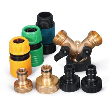 Durable 1/2" 3/4" 1" Garden Irrigation Fittings Brass Plastic Fittings - Anhui Ruitu Communication Equipment Co., Ltd. - China