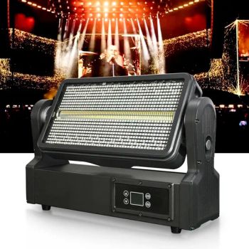 New IP65 3-in-1 DMX512 RGB LED Strobe Light Moving Head Stage Light - Guangzhou X Lighting Co., Limited - China