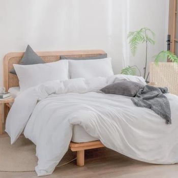 Best Price 100% Cotton Bed Sheets Customized Size Resistant Hotel Bed Sheets - Hangzhou Mosheng Textiles Co., Ltd. - China
