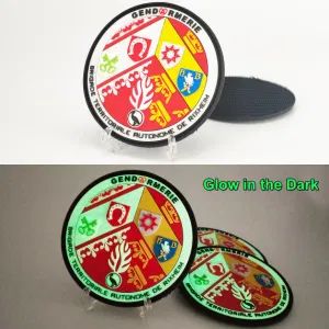 Factory Custom Personalized PVC Garment Accessories Applique Armband Uniform Patch Badge - YC Badges (Zhongshan) Limited - China