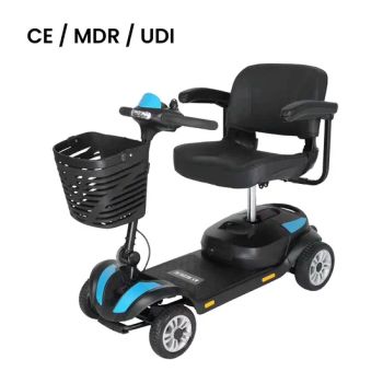Ksm-906 Powerful Folding Mobility Electric Scooter 4 Wheel E-Scooter Portable for Elderly Scooters Electric 4 Wheel for Sale - Ningbo Ks Medical Tech Co., Ltd - China