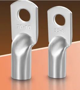 Find Similar Iconlow Price High Quality Tinned Copper Sc Terminal Lug Copper Terminals 1.5-300mm² Crimp Fixed Wireless Terminals and Cable Lugs - Wenzhou Quanguan Electric Co., Ltd. - China