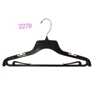 Cheapest Anti-Slip Plastic Shirt Hangers with Bar MOQ 3000PCS Origin China Trademark YY Model NO. 2270 Hook Customized Logo - Dongguan Yongzhao Hardware Products Co., Ltd. - China