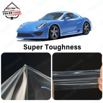 Pel TPU 7.5mil Glossy Anti Yellowing Paint Protection Ppf Film - Guangzhou Color Card Technology Co., Ltd - China