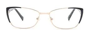 Women's Stainless Steel Metal Glasses Frames Origin China Style Fashion Size 55-17-140 Model NO. 8038 Frame Color Red HS Code 90031100 - Wenzhou Kingsun Optical Co., Ltd. - China