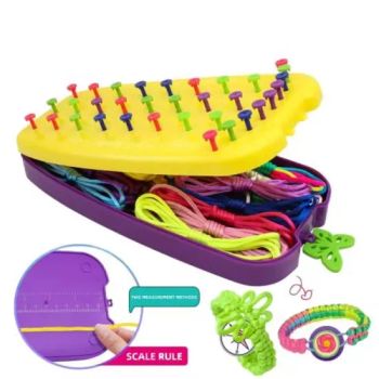 Wholesale Arts Crafts String Maker Tool Bracelet DIY Set Jewelry Making Toys - GOOD SELLER CO., LTD - China