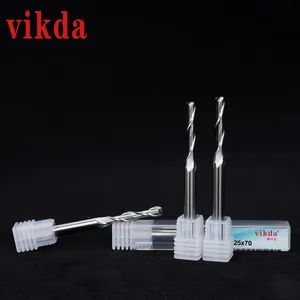 Vikda Machine Cutting Tools-HSS M42/HSS Co8% CNC 2 Flute Milling Cutter - Shenzhen Victor Precision Technology Co., Ltd. - China