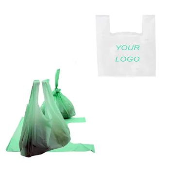 Wholesale Price Biodegradable Shopping Roll Vest Carrier T-Shirt Plastic-Free Bags - Yuanxian High Tech Materials Trading (Tianjin) Co., Ltd. - China