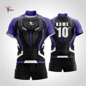 Sublimated Custom Rugby Top Jersey Rugby Uniform Rugby Wear MOQ 1 PC Size Any Type Top Gender Unisex Origin Guangzhou Pattern - Guangzhou Inly Sporting Goods Co., Ltd. - China