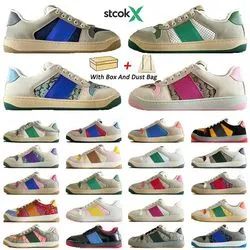 Designer Mens Womens Shoes Sneakers Leather Fashion Retro Luxury Skateboarding Breathable - Quanzhou Fengze Xiaoshu Pear Trading Co., Ltd. - China