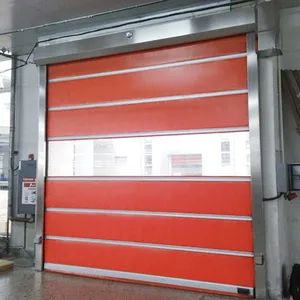 PVC High Speed Rolling Shutter Doors Are Suitable for Car Washes and Clean Rooms - Shenzhen Hongfa Automatic Door Co., Ltd. - China