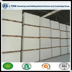 100% Non-Asbestos Fiber Reinforced Calcium Silicate Board 2015 Hot Sell Warranty 10 Year Specification 1.22*2.44 meter Surface Finishing Glossy - Shandong Lutai Building Material Co.,ltd - China