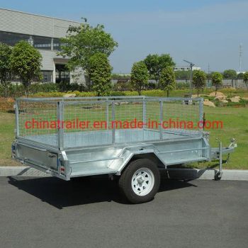 7X5 7X4 Galvanized Box /Car /Home/Truck/Travel Trailers Axle Number 1 Tire Number 2 Condition New Shape Van-type ABS Without - Jinhua Yongqiang Vehicles Factory - China