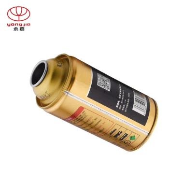 High Standard Empty Oxygen Aerosol Spray Packaging Metal Cans with Mask Empty Aersol Cans - Guangzhou Yongjia Iron-Printing and Tin-Making Co., Ltd. - China