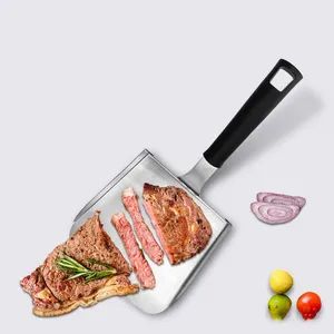 Burger Spatulas Grill Wide Scraper BBQ Tool Griddle Esg29673 - Ningbo Easyget Co., Ltd. - China