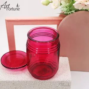 Luxury Customized Unique Glass Jar Candle Holder for Home Decoration - Qingdao Art Fortune Imp/Exp Co., Ltd. - China
