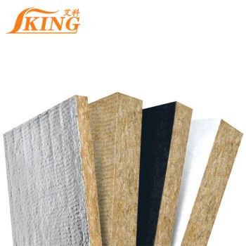 25-100mm Thick 40-160kg/M3 Insulation Fireproof Mineral Wool Insulation Board Aluminum Foil Faced Rock Wool - Tianjin Iking Gerui Tech Co., Ltd. - China