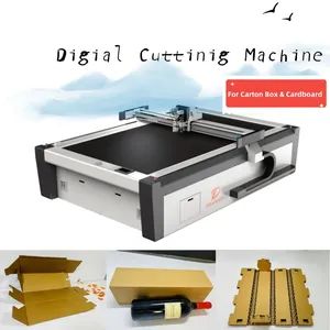 CNC Cardboard Carton Paper Plastic Corrugated Packaging Box Corrugated Cardboard Cutting Making Machine - Shandong Ruby CNC Equipment Co., Ltd. - China