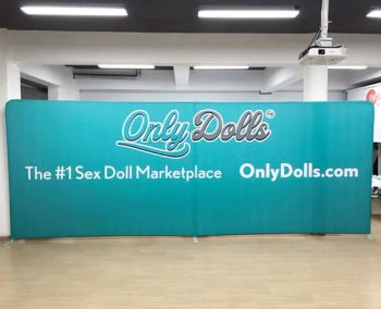 Photo Booth Backdrop/ Green Print Stretch Tension Backdrop Banner/ 360 Photo Backdrop Stand with Popular Designs - Hefei Gold Adprintier Image Printing Co., Ltd - China