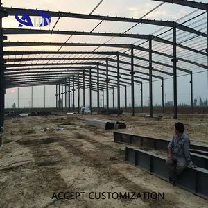 Steel Structure Prefabricated Wide Span Fireproof Steel Structure Building Workshop Warehouse Building Steel Structure Material House - Shijiazhuang Aijinger Trading Co., Ltd. - China