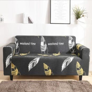 Custom Print Sofa Cover, High Stretch Sofa Cover Elastic Design Sofa Cover Slipcover - Shaoxing City Xinlan Textile CO., LTD. - China