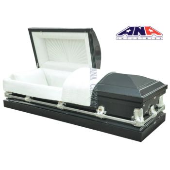 Ana China Hot Sale Funeral Urn Supplies 20 Ga Steel Metal Coffin Casket - Wuxi ANA Industries Co., Ltd. - China
