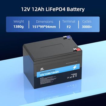 Melasta 12.8V 12Ah LiFePO4 Battery - shenzhen melasta battery co.,ltd - China