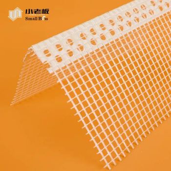 PVC Mesh Corner Bead for Plaster Color White MOQ 10000 M Origin China Material PVC Tolerance ± 1% Style European Length - Tongxiang Small Boss Special Plastic Products Co., Ltd. - China