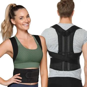 Private Label Logo Nylon Adjustable Back Support Posture Corrector for Ojeras Juanetes Clavicle Shoulder Protection Correction - Anhui Xianwei E-Commerce Co., Ltd - China