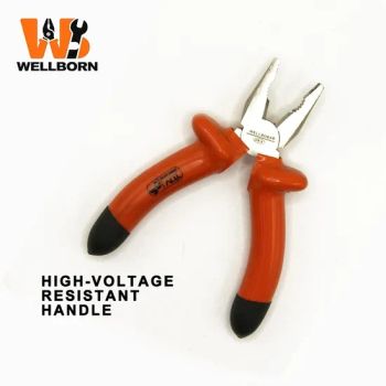 Drop-Resistant a-025 Orange Steel Hand Tool Pliers for Routine Maintenance - Wellborn Tools - China