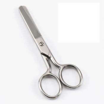Stainless Steel Round Head Student Paper Cutting Office Home Safety Small Scissors - Ningbo DH Textile Industry&Trade Co., Ltd. - China