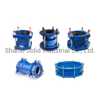 Factory Price Supplier Wholesale Ductile Iron Flexible Universal Wide Range Pipe Flange Adaptor and Coupling for Pipes, Flange Adatpor, Dismantling Joint - Shanxi Solid Industrial Co., Ltd. - China