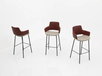Metal Frame Bar Stools - Foshan Comfort Furniture Co.,Ltd - China