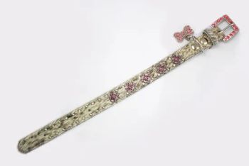Wholesale Personalized Real Horse Hair Western Style Pet Collars for Dog - Guangzhou Wangjia Leatherware Co., Ltd. - China