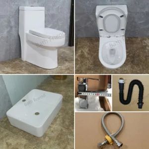 Hot Sale in Southeast Asia Tornado Flushing Siphonic One Piece Toilet Bathroom Sanitary Ware Set with Wash Basin Faucet Pop-up Drain - Chaozhou Chaoan Bath Friend Sanitary Ware Co., Ltd. - China