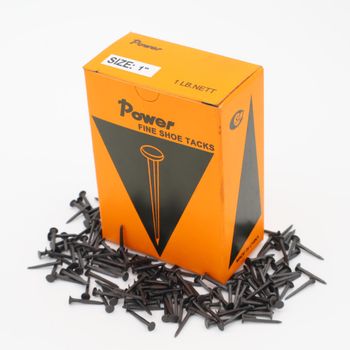 Power Shoe Tacks Rust-resistant Fine Blue Dark Finish Multiple Sizes Available for Leather & Fabric Fixing Smooth Shank Type - Linyi Power Metal Products Co., Ltd. - China