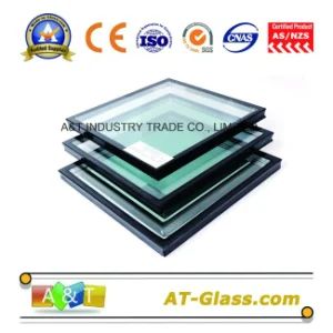Low E Insulated Glass Clear Tinted Used for Curtain Wall Facade Commercial Building - A&T GLASS INDUSTRY CO., LIMITED - China