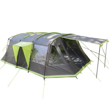 Spacious 6 8 Person Family Camping Tunnel Tent with Two Rooms - Yangzhou Smile Outdoor Products Co., Ltd. - China