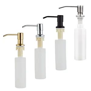 Low Price Plastic Liquid Soap Dispenser Wall Mounted Liquid Soap Dispenser 2 in 1 Dish Washing Liquid Soap Dispenser - Foshan Simple Technology Co., Ltd. - China