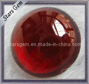 Garnet Round Cabochon Loose Gemstone Beads Size 6mm Type Bead Quality AA MOQ 100PCS Shape Round Cutting Cabochon Trademark Stars - Guangxi Wuzhou Starsgem Co., Limited - China