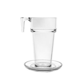 Tall Coffee Cup + Saucer - MATOSPLÁS INDUSTRIA DE PLASTICOS S.A. - Portugal